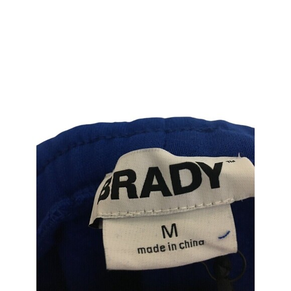 Tom Brady Brand Shorts Men's Size Medium Blue Arched Stretch Drawstring - Picture 5 of 6